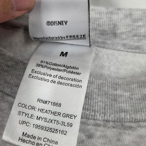 Disney Womens Size Medium Sweatshirt Mickey Mouse Destination Los Angeles - Picture 5 of 7